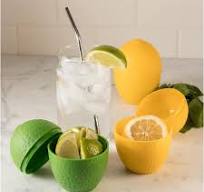 Hutzler Lemon and Lime Saver Keeper Storage Container Set ...