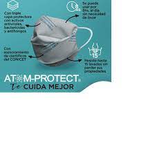 La compañía comenzó analizando la alternativa de producir cantidades industriales de barbijos porque en su idea se trataba de un producto descartable y presentaron la consulta a los investigadores para. Barbijo Atom Protect Conicet Farmacia Said