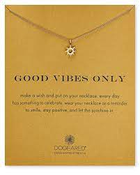 Dogeared Good Vibes Only Necklace 18 Jewelry Accessories Bloomingdale S Dainty Diamond Necklace Dogeared Jewelry Emerald Jewelry