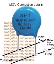 How To Select Mov Explained With A Practical Design With Images Electronic Circuit Projects Circuit Projects Electronics Circuit