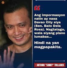 Bato's Paid Senate Absence Called Injustice to Workers, Say Teachers The  Alliance of Concerned Teachers (ACT) blasts Senator Ronald “Bato” dela Rosa  for months of unexcused absences, calling it a betrayal of