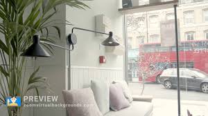 Zoom just released a new feature called blur background, and it looks great. Coffee Shop Zoom Virtual Background Preview Youtube