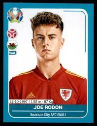 Panini Uefa Euro 2020 Preview Joe Rodon Wales No Wal16 Euro Joes Uk Sites
