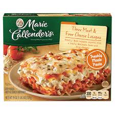 Is the marie callender's restaurant open for dinner? Marie Callender S Three Meat Four Cheese Lasagna Features Creamy Ricotta Mozzarella Parmesan And Romano Cheeses Grocery Foods Food Food Shop
