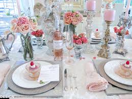 Setting the table for a dinner party can be intimidating. Chippy Dinner Party Setting A Table With Shabby Chic Accessories