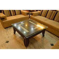 An integration table is a table in the business central database that represents an table, such as an account, in dataverse. Square Glass Central Table Rs 4500 Piece Shree Balaji Timber Store Id 15966006133