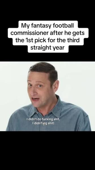 Happy When The Commishner Lose in Fantasy Football | TikTok