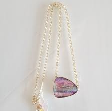 Rated 5 out of 5 by anonymous from mckenna gold necklace love, love, love this necklace!! Kendra Scott Jewelry Kendra Scott Lilac Abalone Mckenna Necklace Poshmark