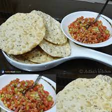Masala Papad Recipe Step By Step Recipes Indian Food Recipes Recipe Steps