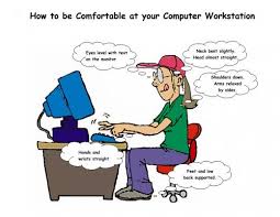 Ergonomics Made Simple Posters For Computer Work And Workplace Safety Workplace Safety Workplace Safety Slogans Simple Poster