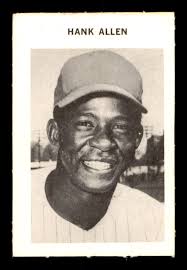 1969 Milton Bradley Baseball #6 Hank Allen EX