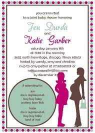 Pin By Shannon Stockton On Kelly And Brandi Baby Shower Joint Baby Showers Double Baby Showers Baby Sprinkle Invitations