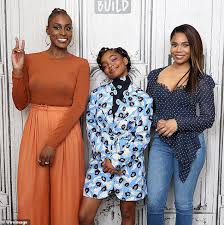 And it will appear as orange. Issa Rae Looks Awesome In Orange As She Promotes Little With Co Stars Marsai Martin And Regina Hall Daily Mail Online