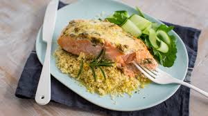 Maybe you would like to learn more about one of these? Tasty Herb Crusted Salmon With Lemon Couscous Recipe Great Dinner Idea Youtube