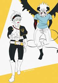 Asta And Liebe Black Clover In 2020 Black Clover Anime Black Clover Manga Anime Crossover