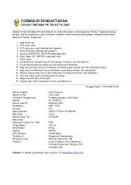 Surat lamaran ini tidak di ketik alias ditulis menggunakan tangan sendiri. Pdf Formulir Pendaftaran Calon Tamtama Pk Tni Ad Ta 2020 Jhon Prinando Academia Edu