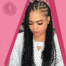 As mentioned earlier, the box braid hairstyle has umpteen number of variations and these variations come up with their the braids are installed with colorful extensions such as brown blonde and burgundy, the three elemental shades that can never go wrong. Knotless Braids Knotless Braid Hairstyles Crochet Faux Locs