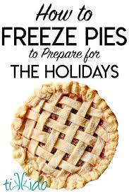 If packaged securely, frozen apple pie will retain its flavor for up to two months. How To Freeze Homemade Pies For The Holidays To Help Save Your Sanity Tikkido Com