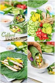 Collard Wraps Satay Style Dipping Sauce Recipe Healthy Eating Clean Eating Recipes Healthy Recipes