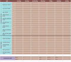 commission chart for children family chore charts chores