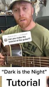 Learn 'Dark is the Night' Guitar Tutorial with Russian Songs Chords