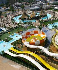 Space Boat At Copa Copana Athens Greece Water Park Water Fun Water Slides