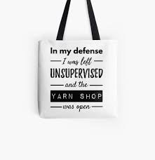 Browse designer totes at farfetch & find styles by stella mccartney, prada, givenchy & saint laurent. Funny Knitting Tote Bags Redbubble