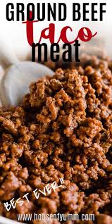 Best Ground Beef Taco Meat Recipe In 2020 Ground Beef Tacos Tacos Beef Homemade Tacos