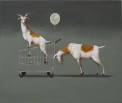 Самые новые твиты от braithwaite_goat (@spookytrump1): Joanna Braithwaite Blog Of An Art Admirer Goat Art Sheep Art Contemporary Oil Paintings