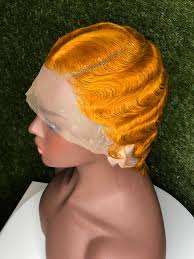 Lace Front Ginger Finger Wave