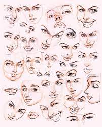 How to draw a female anime face? Realistic Face Drawing Reference Novocom Top