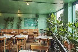 Botanique 05 Jpg Cafe Interior Green Cafe Bar Design