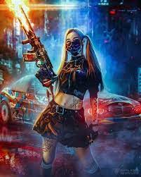Pubg Girl Wallpaper Cyberpunk Girl Cyberpunk Art Cyberpunk