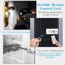 The smart lock senses the unikey and unlocks the door. Wafu Wf 011u Invisible Keyless Smart Door Lock 433mhz Electronic Door Lock Support Ios Android App Bluetooth Control Unlock Electric Lock Aliexpress