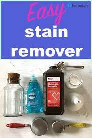 Diy Stain Remover Made From Household Items Diy Stain Remover Homemade Stain Removers Diy Staining