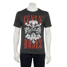 Want to see guns n' roses in concert? Men S Guns N Roses Appetite Skull Short Sleeve Tee