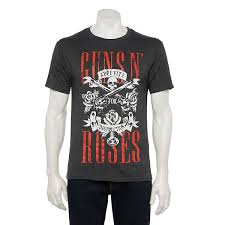 Gn'r bloody bullet tote bag. Men S Guns N Roses Appetite Skull Short Sleeve Tee