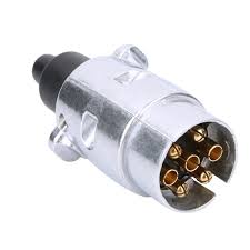 The suggested minimum for the ground, brake power, and battery hot lead wires is 12 gauge. 7 Poles Round Trailer Connector Male Female Rv Light Plug Connector 7 Way New Rv Trailer Camper Towing Systems Rv Trailer Camper Parts