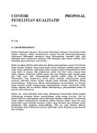 Hanif ardian stmik duta bangsa surakarta 0 fa. Contoh Proposal Penelitian Kualitatif Indonesia