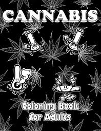 Escape to a world of creative indulgence and relaxation when you download adult coloring books: Cannabis Coloring Book For Adults Black Background Psychedelic Stoner Adult Coloring Book Coloring Cannabis 9798683177911 Amazon Com Books