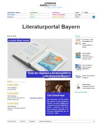 Erste bundesländer justieren nun nach und verschärfen die. Culture In Spite Of Corona Eur 30 000 For Publications In The Literaturportal Bayern