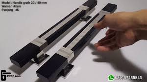 See also related to model gagang pintu rumah minimalis. Handle Pintu Rumah Tarikan Pintu Pegangan Pintu Minimalis Hitam Youtube