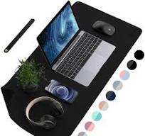 Large Size Office Desk Mat PU Leather Waterproof Mouse Pad Desktop