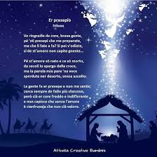 Poesia Di Natale In Dialetto Romano Filastrocche Natale Canzoni Per Bambini