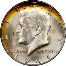 1964 D 50c Ms Kennedy Half Dollars Ngc