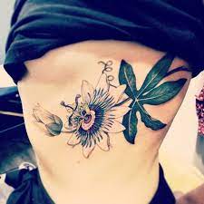 Passiflora Tattoo Colorful Details Passiflora Passionflower Passionflowertattoo Alwayswithme Tatuag Flower Vine Tattoos Incredible Tattoos Cover Tattoo