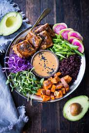 Bali Bowls With Peanut Tofu Feasting At Home Recipe Healthy Recipes Whole Food Recipes Food
