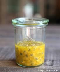 Vinaigrette Aux Fruits De La Passion Recette Fruit De La Passion Vinaigrette Recette Sauce