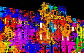 The Festival Of Lights French Fete Des Lumieres In Lyon France Festival Lights Paris Lights Festival
