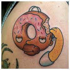 Pin By Tattoo Defender On Skin Art Simpsons Tattoo Funny Tattoos Tattoos